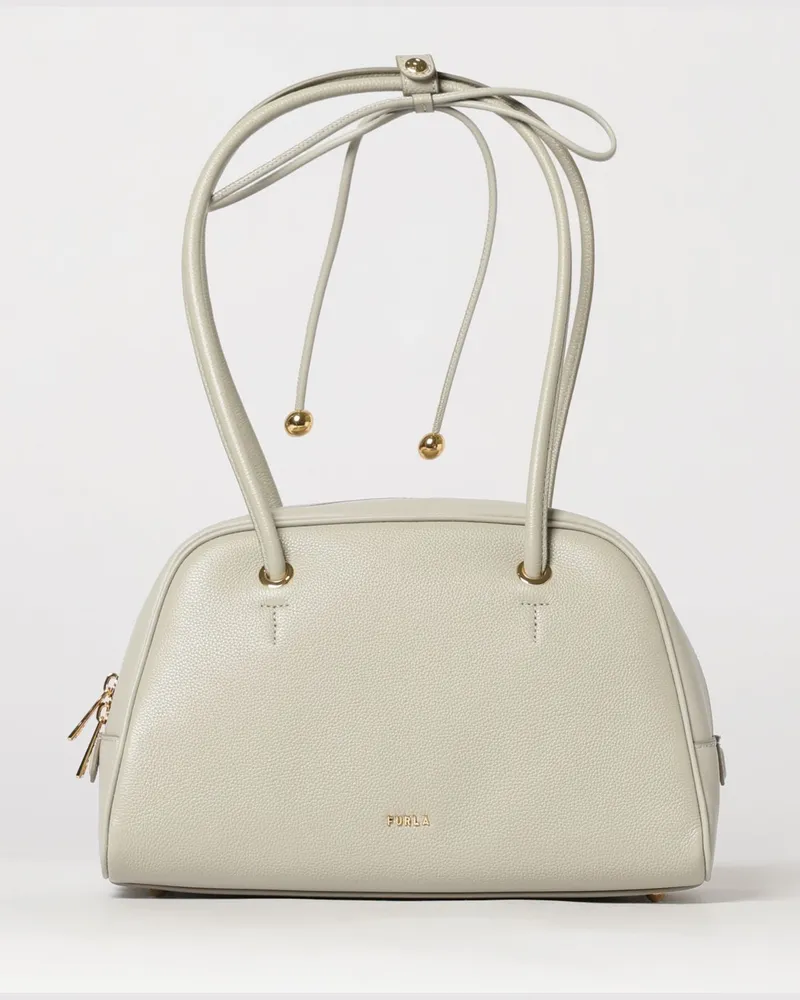 Furla Schultertasche damen Grau