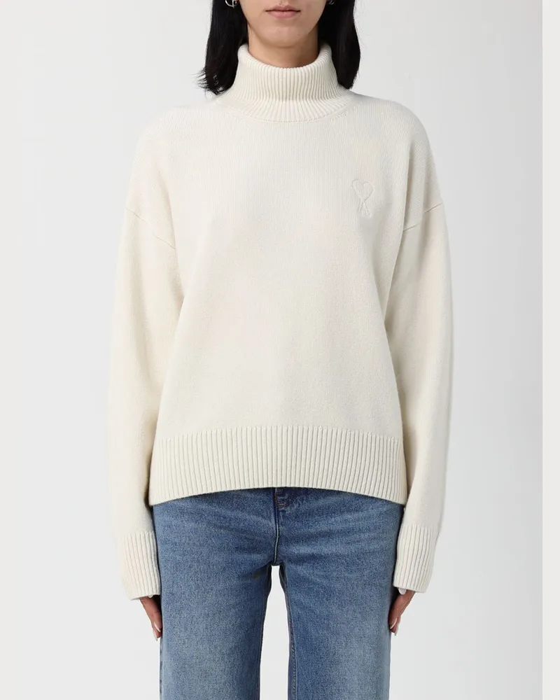 AMI Paris Pullover damen Weiß