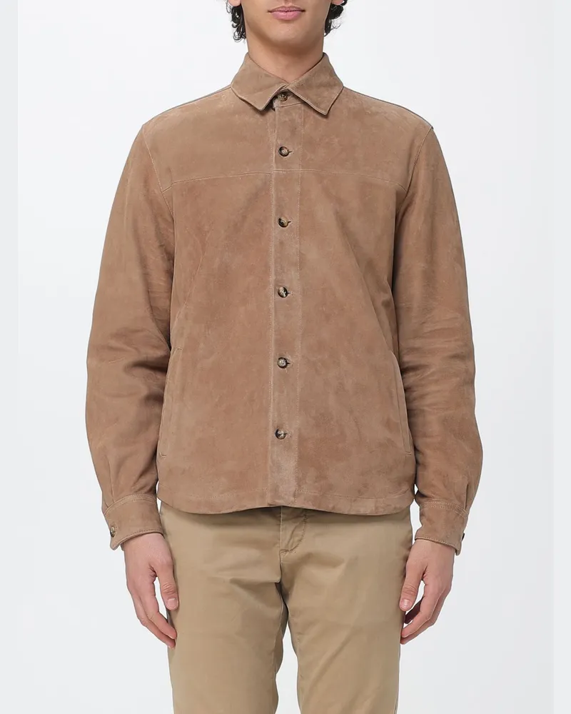 Boglioli T-shirt herren Beige