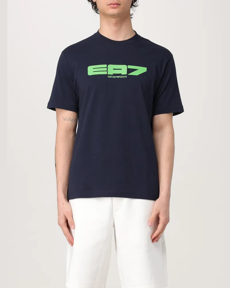EA7 T-shirt herren Blau