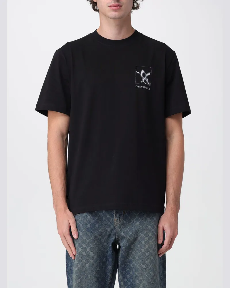 Daily Paper T-shirt herren Schwarz