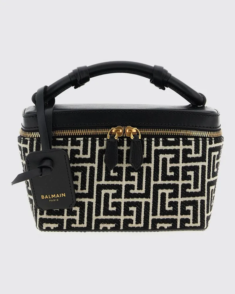 Balmain Schultertasche damen Schwarz
