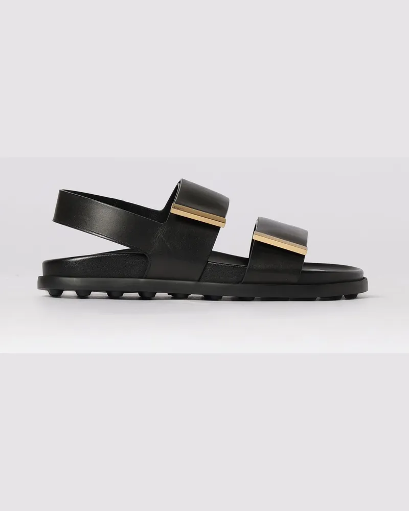 TOD'S Flache sandalen damen Schwarz