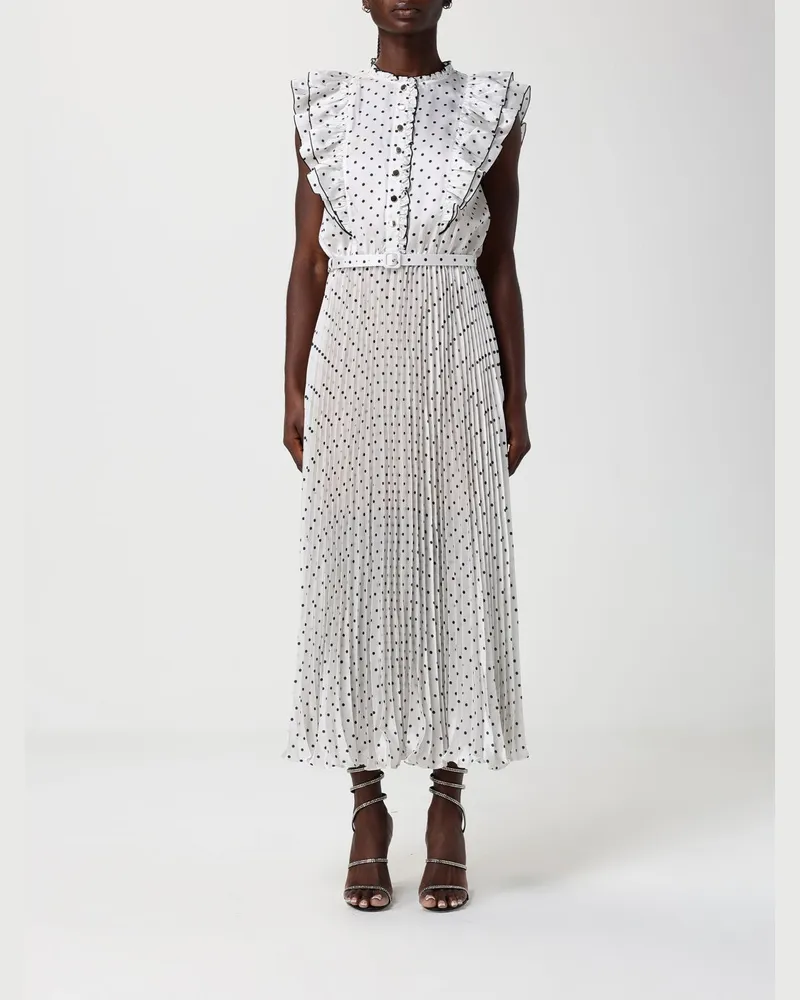 Self-Portrait Kleid damen Beige