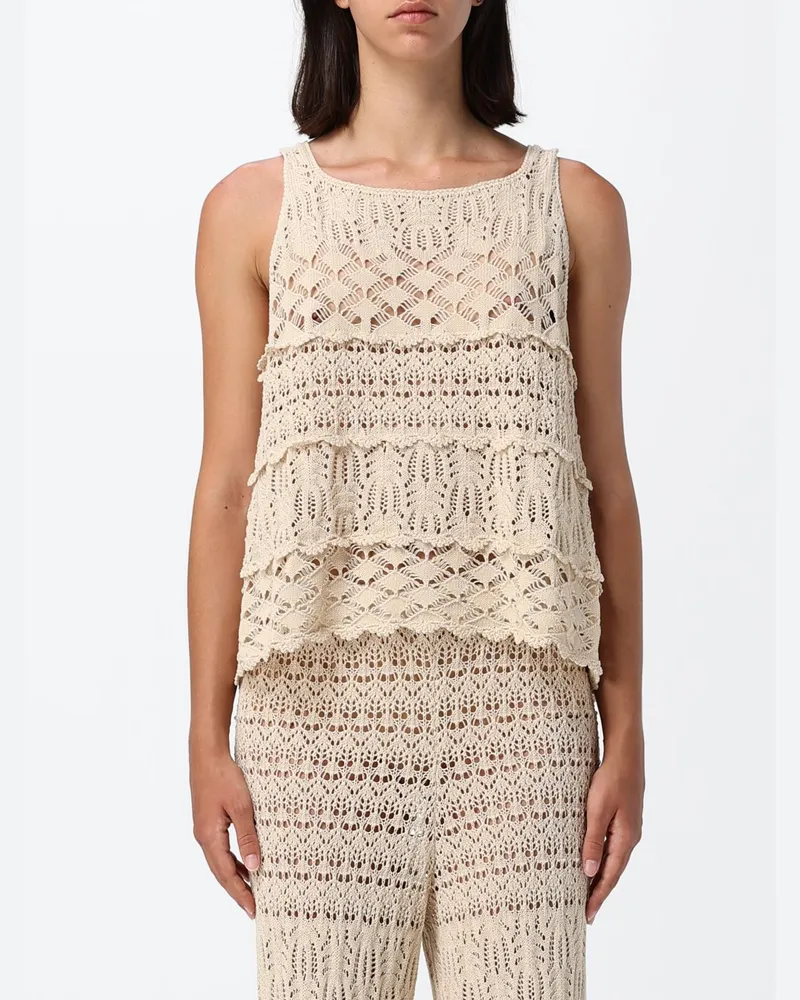 Semicouture Top damen Weiß