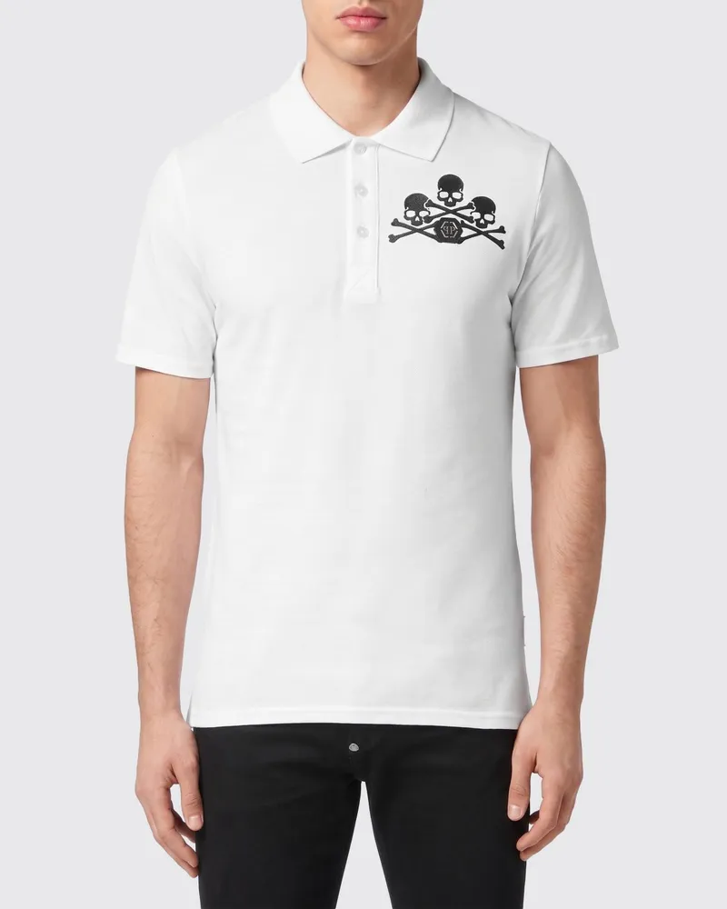 Philipp Plein Polo herren Weiß