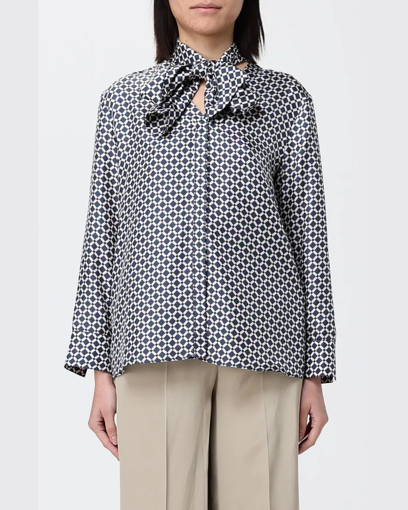 Max Mara Top damen Blau