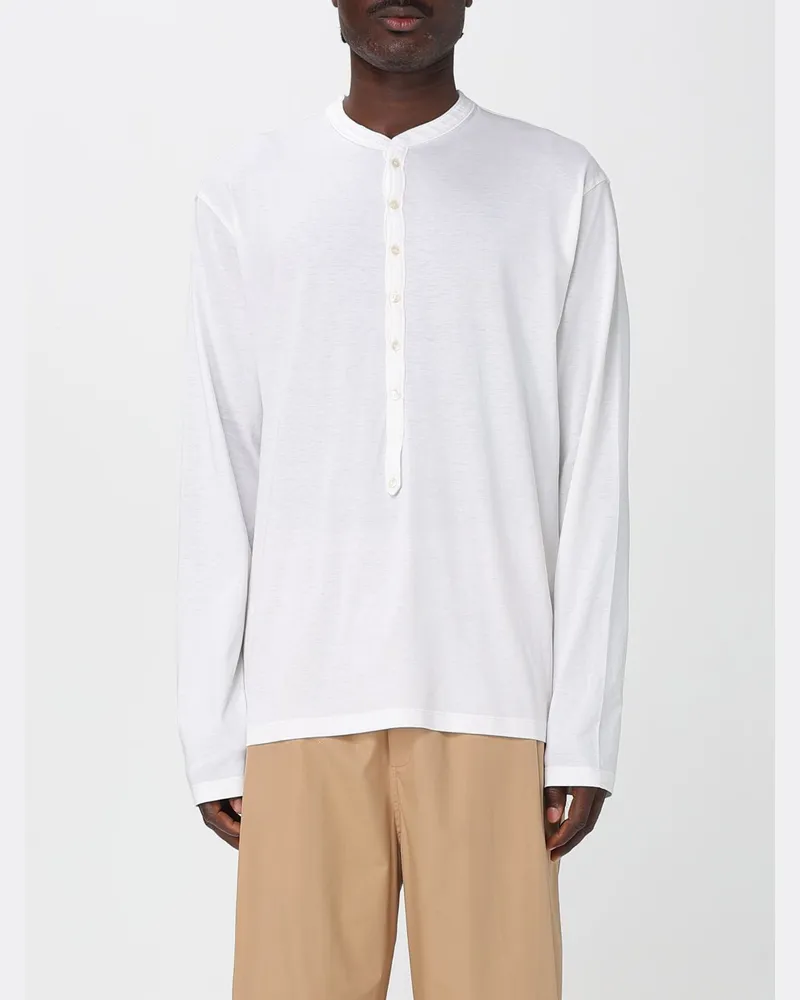 Laneus T-shirt herren Weiß