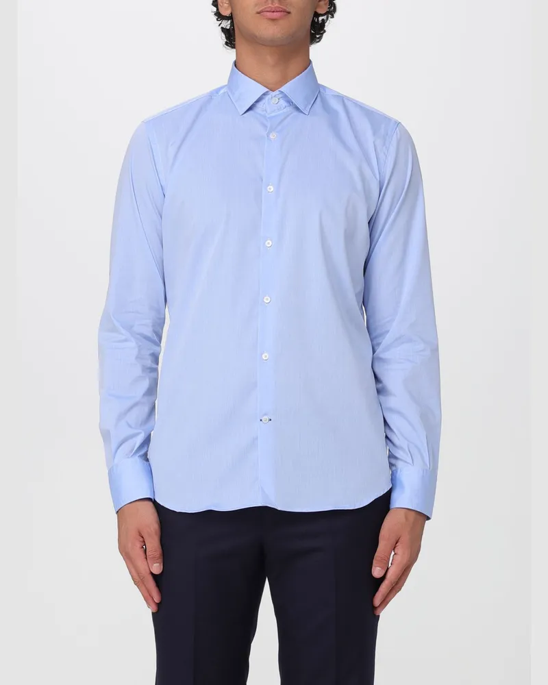 Brooksfield Hemd herren Hellblau