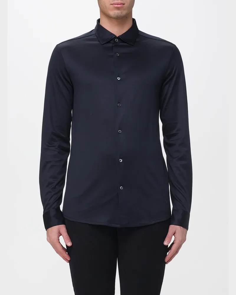 Emporio Armani Hemd herren Blau