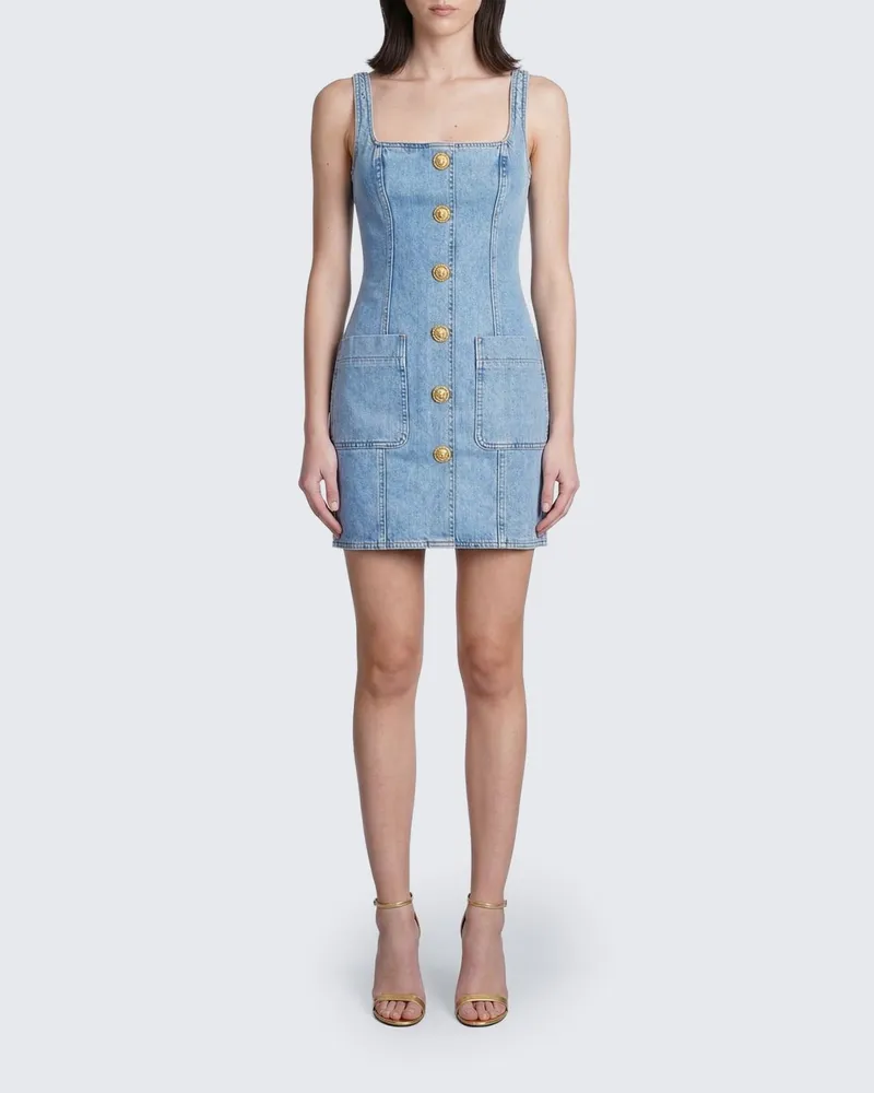 Balmain Kleid damen Navy