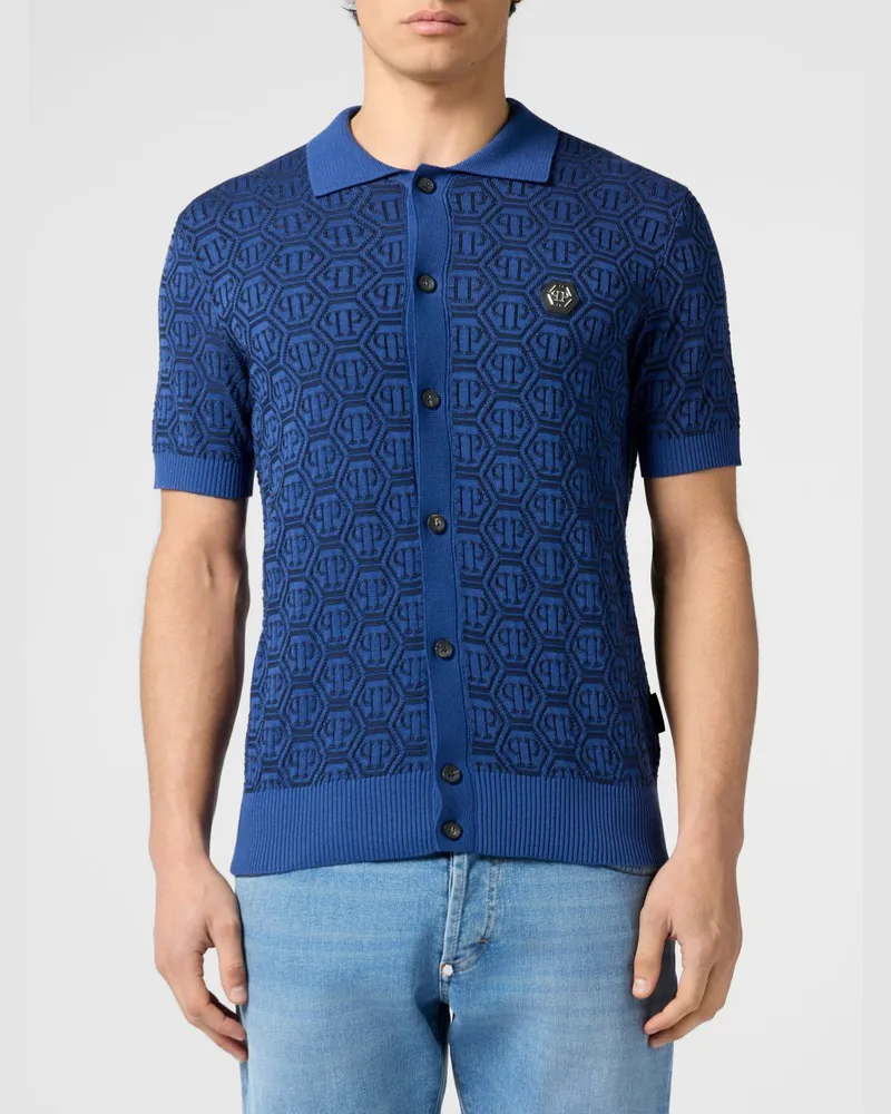 Philipp Plein Polo herren Navy