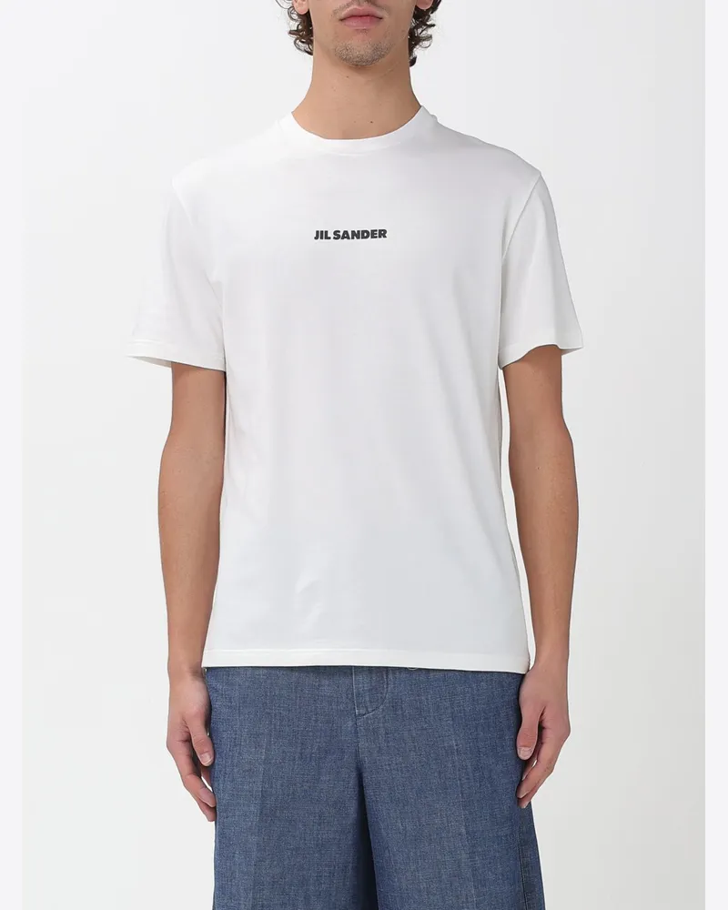 Jil Sander T-shirt herren Weiß