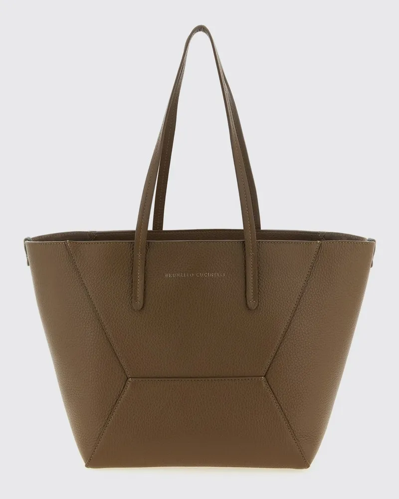 Brunello Cucinelli Umhängetasche damen Braun