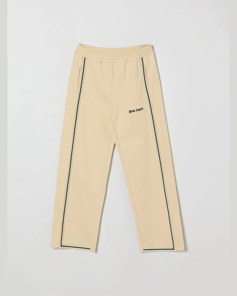 Palm Angels Jogginghose aus Baumwolle Beige