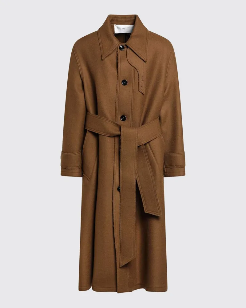 AMI Paris Mantel herren Braun