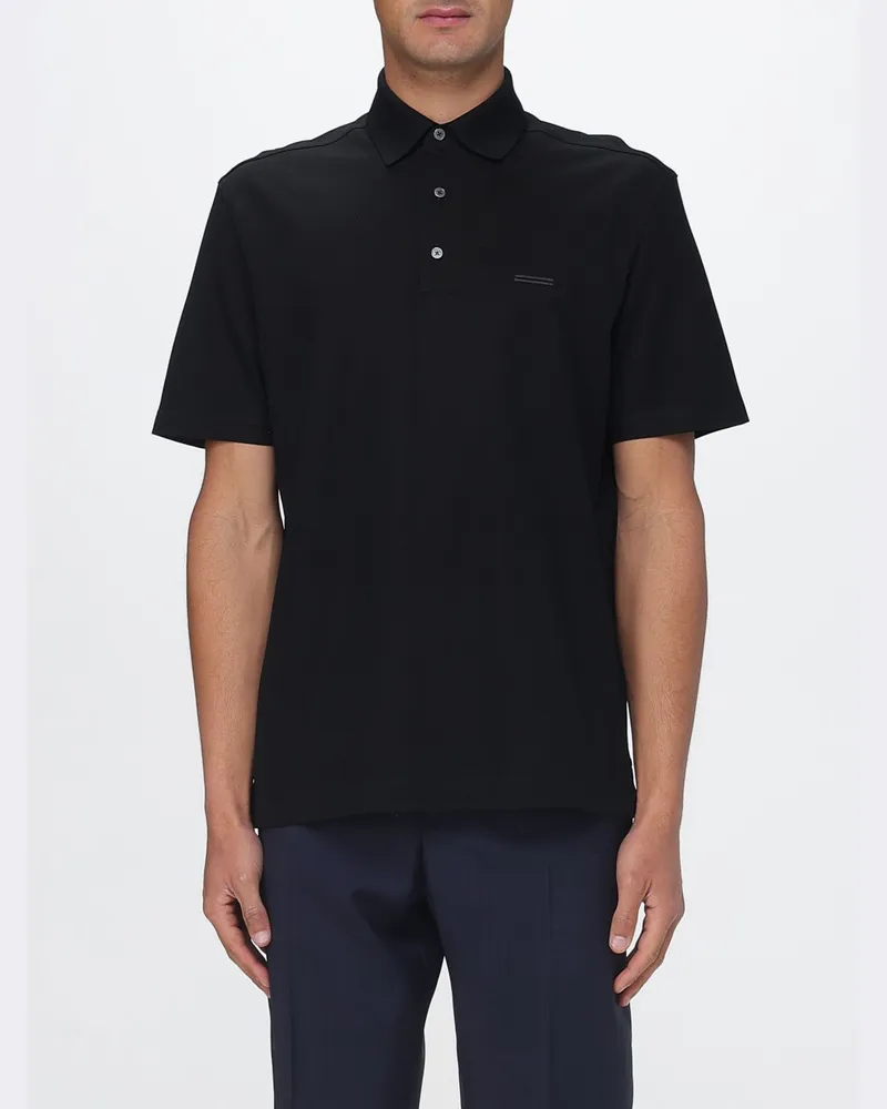 Ermenegildo Zegna Polo herren Schwarz
