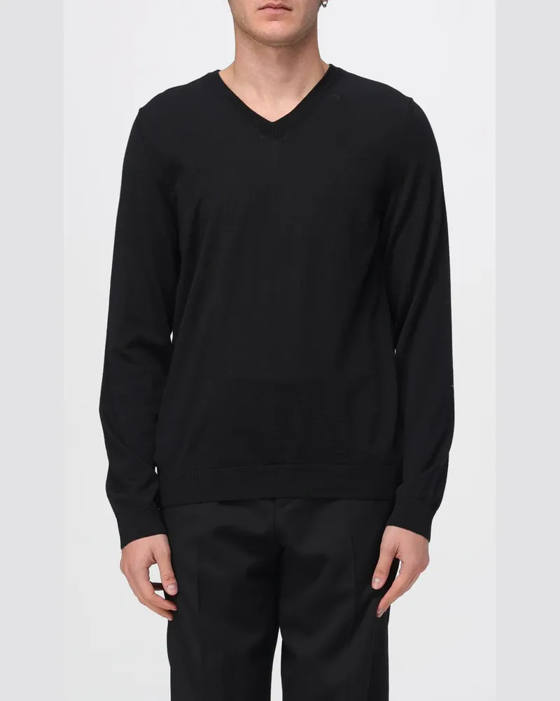 HUGO BOSS Pullover herren Schwarz