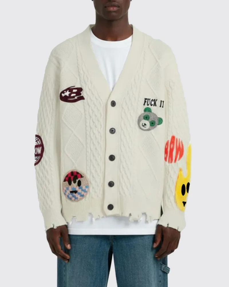 BARROW Strickjacke herren Cream