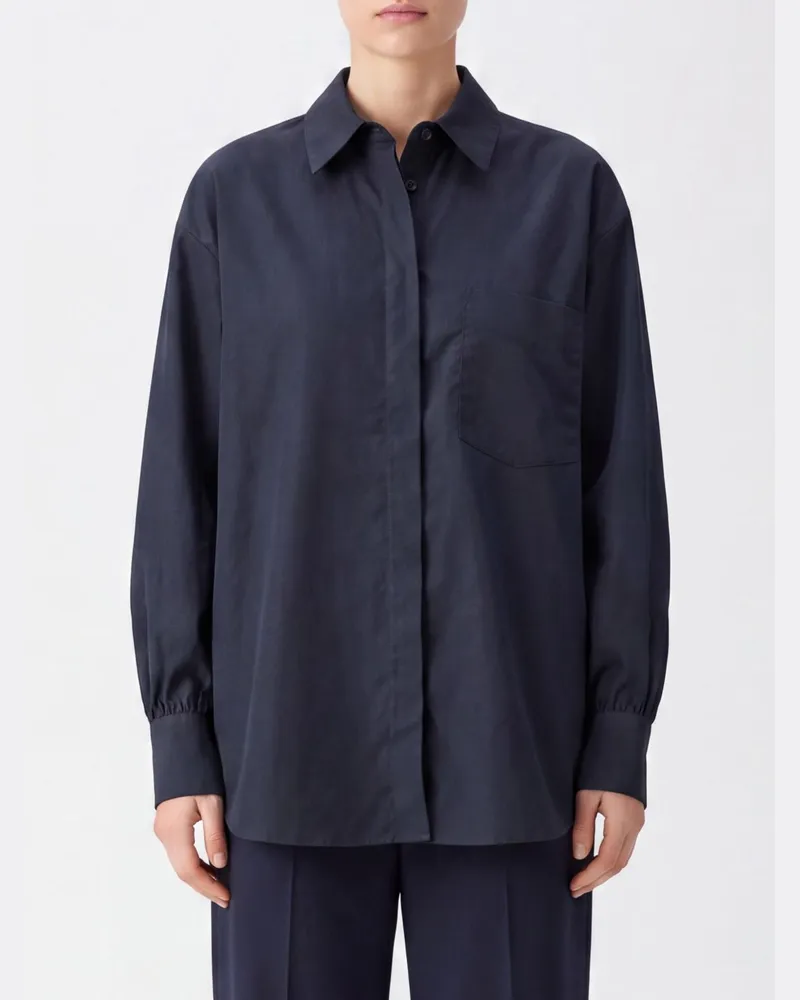 ASPESI Hemdbluse damen Blau