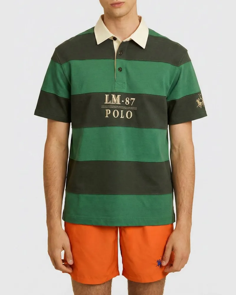 La Martina Polo herren Waldgrün