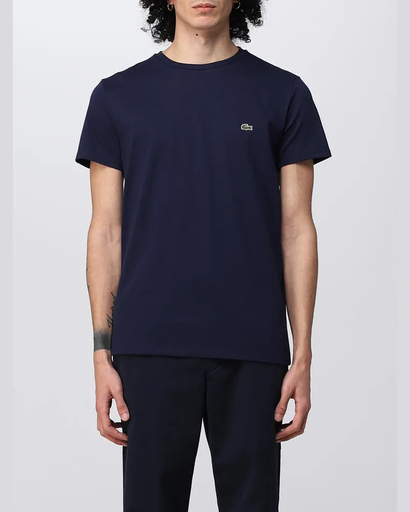 Lacoste T-shirt herren Blau
