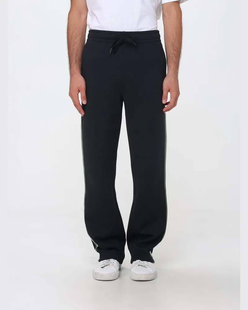 Paul Smith Jogginghose von aus Bio-Baumwollmischung mit Kordelzug in der Taille Schwarz