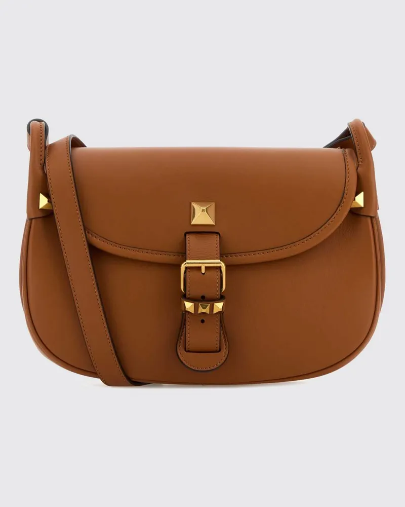 Valentino Garavani Schultertasche damen Wallnuss