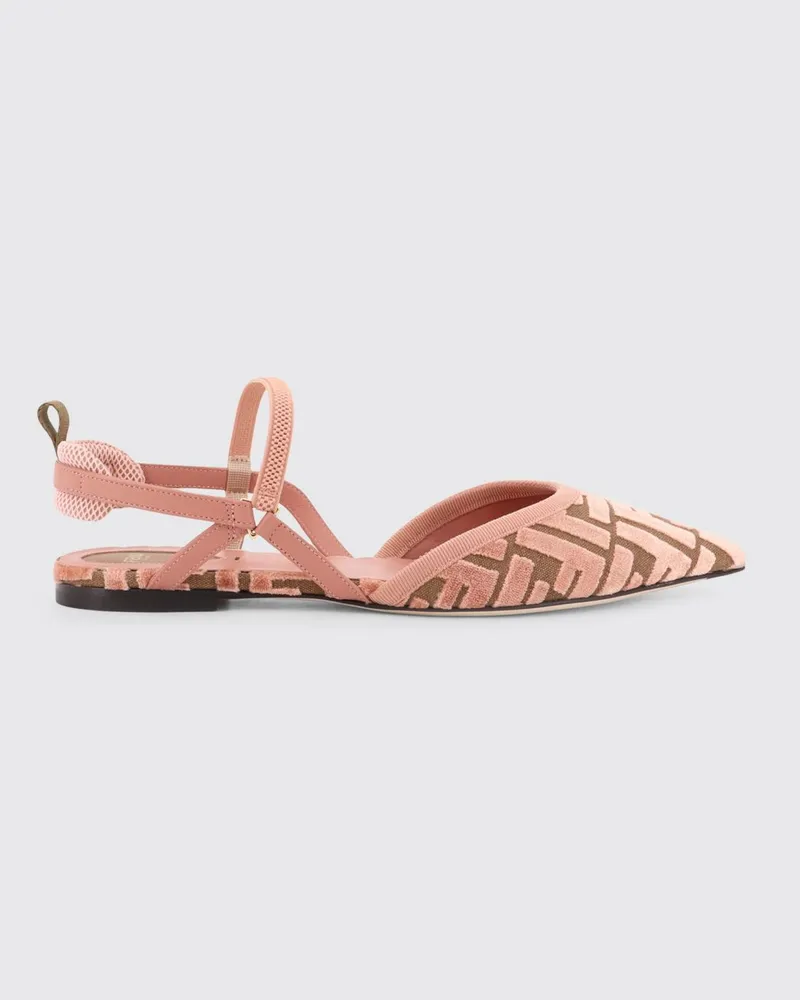 Fendi Flache sandalen damen Pink