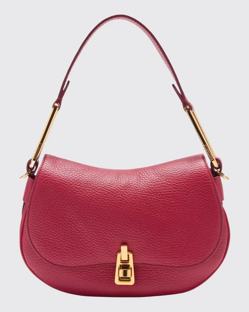 Coccinelle Schultertasche damen Weinrot