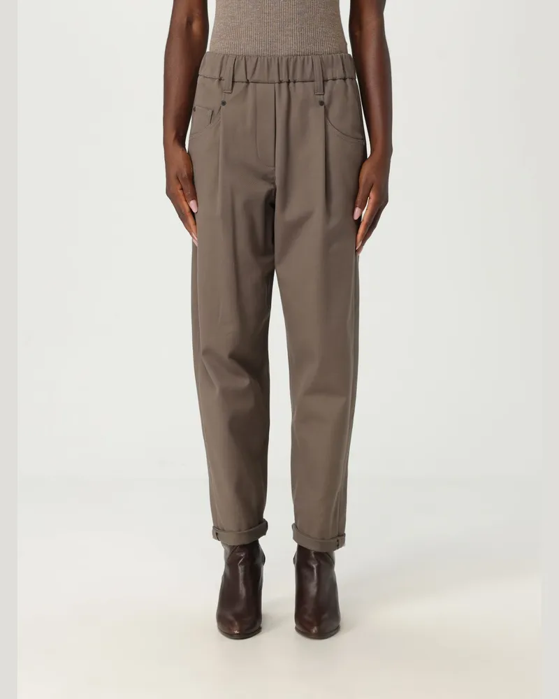 Brunello Cucinelli Hose damen Grau