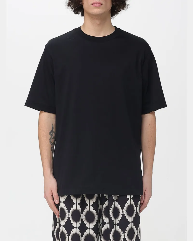 Laneus T-shirt herren Schwarz