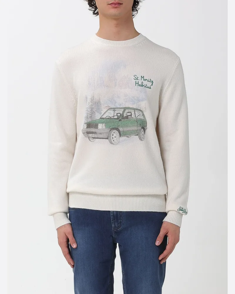 MC2 Saint Barth Pullover herren Weiss