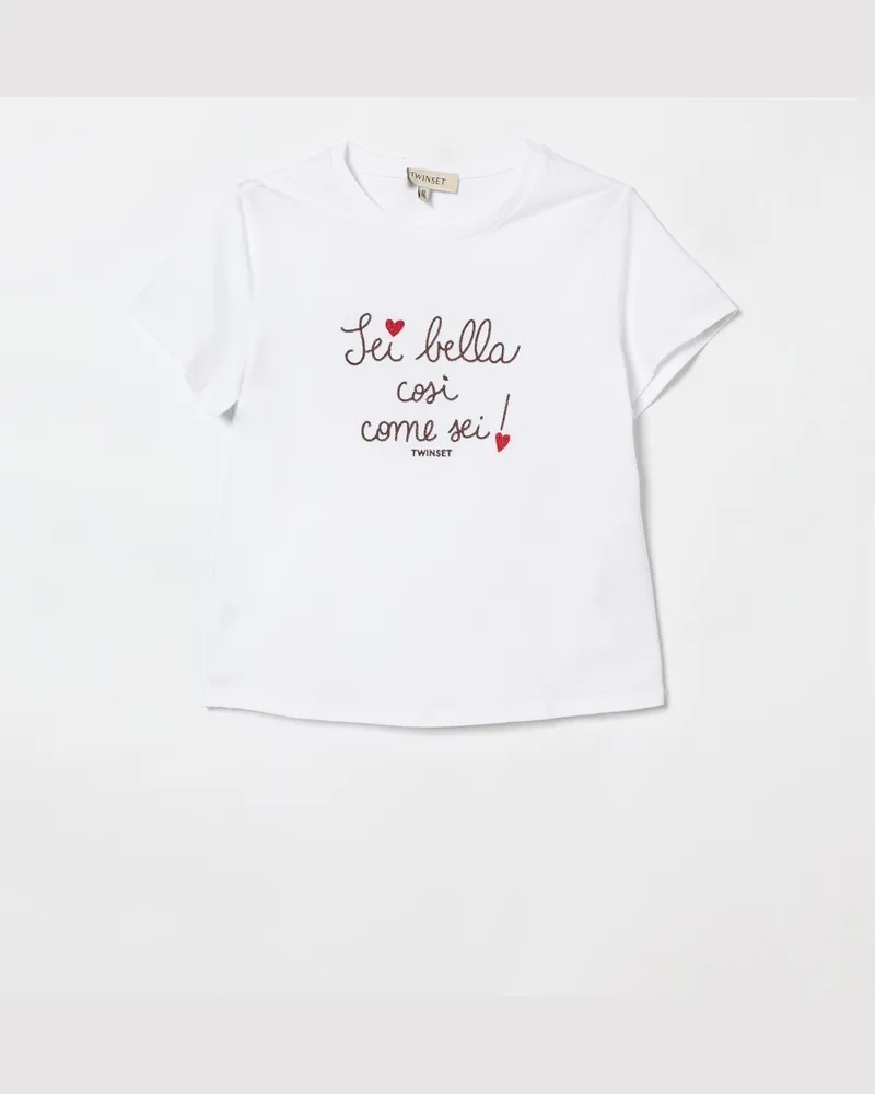 Twin-Set T-shirt kinder Weiß