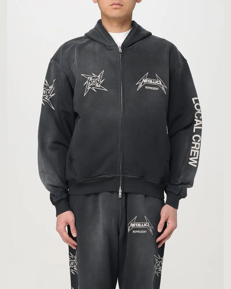 REPRESENT Sweatshirt Schwarz