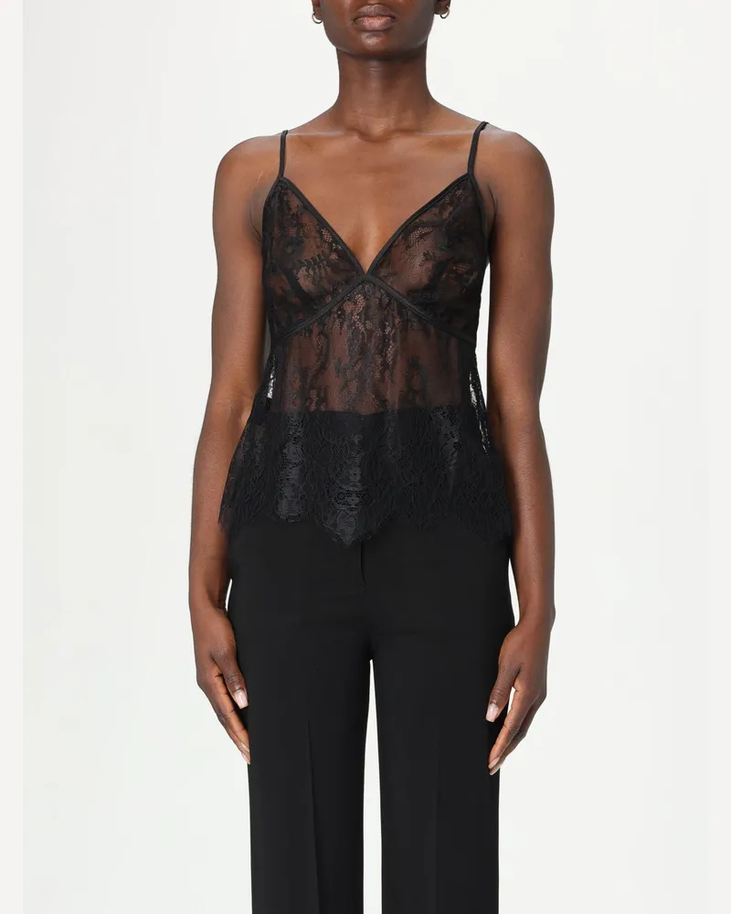 Hanita Top damen Schwarz