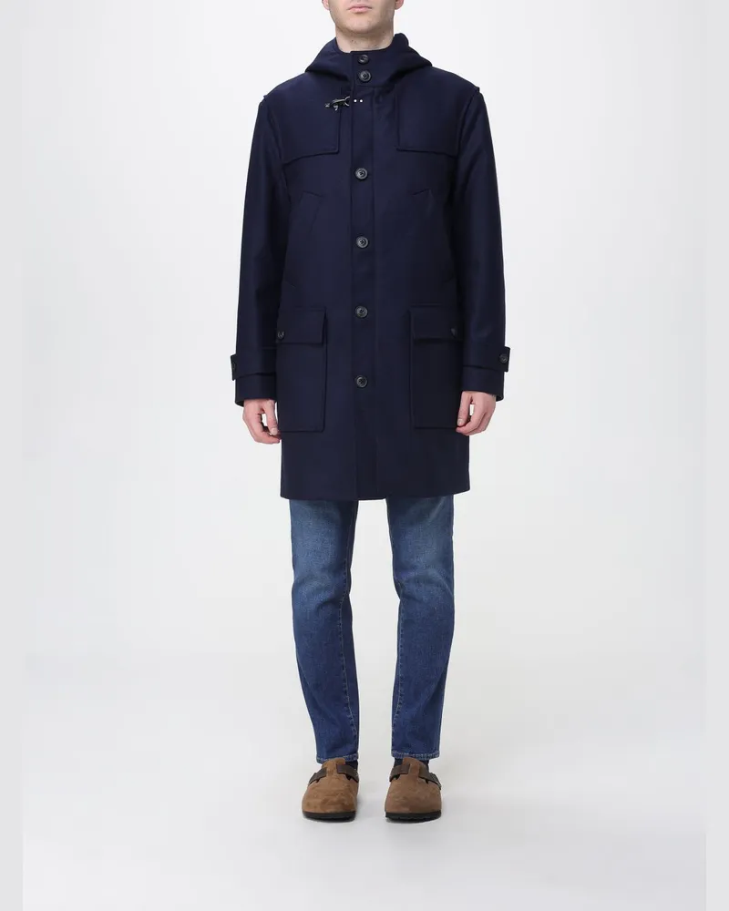 Fay Mantel herren Navy