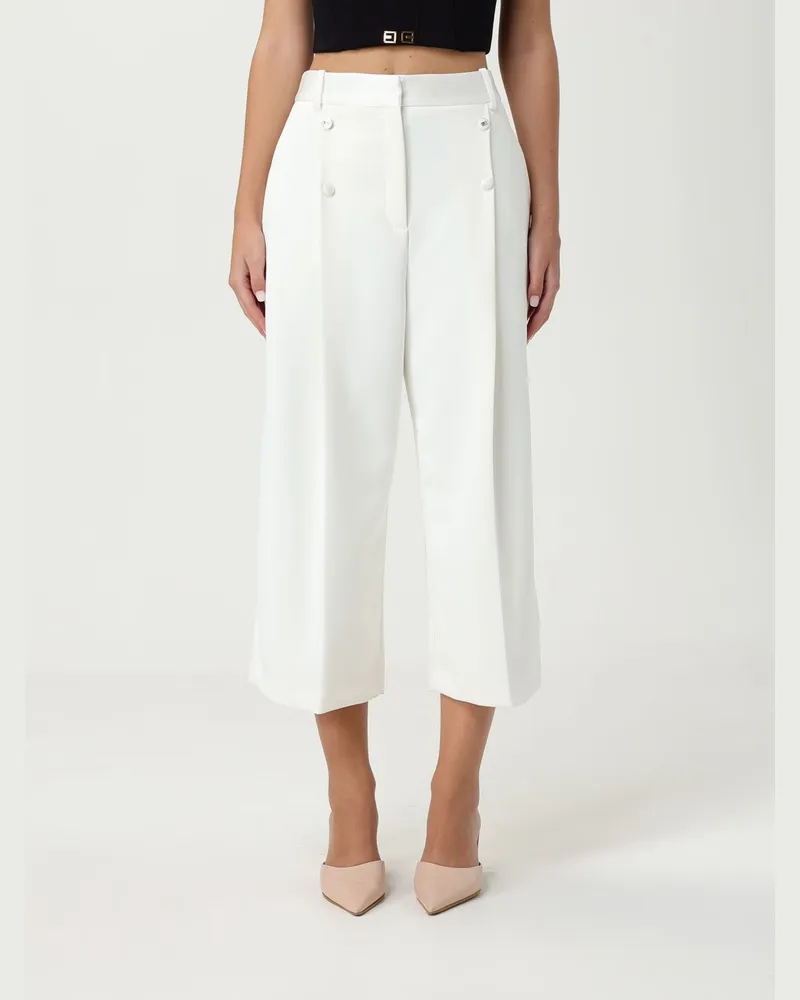 Elisabetta Franchi Hose damen Ivory