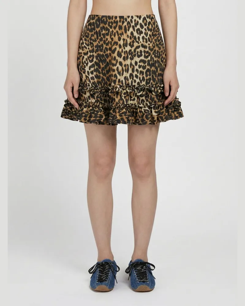 Ganni Rock damen Braun