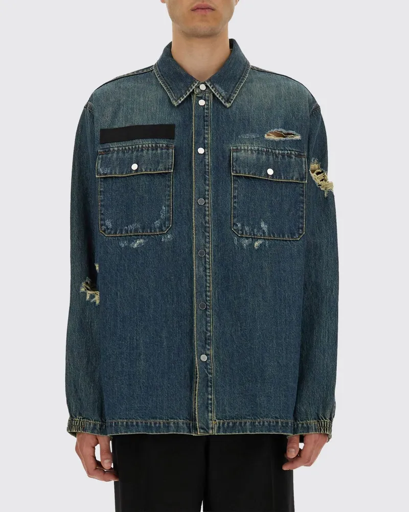 Helmut Lang Hemd herren Blau