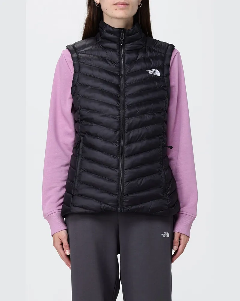 The North Face Gesteppte, wasserabweisende Huila Slim-Fit-Weste aus Nylon Schwarz