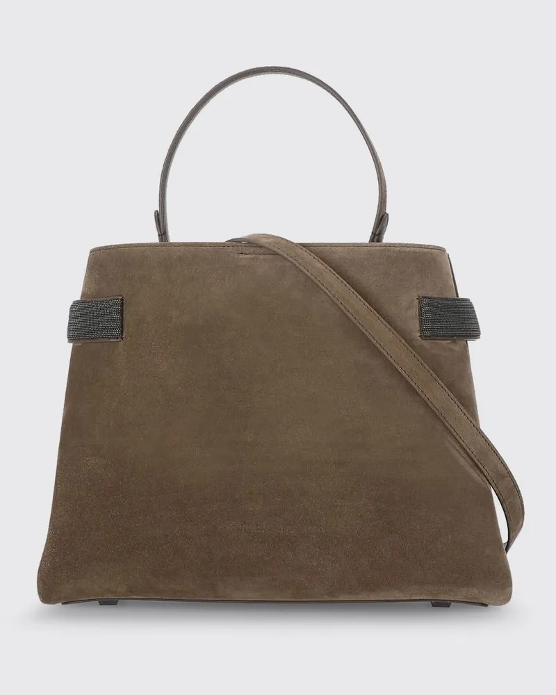 Brunello Cucinelli Schultertasche damen Braun