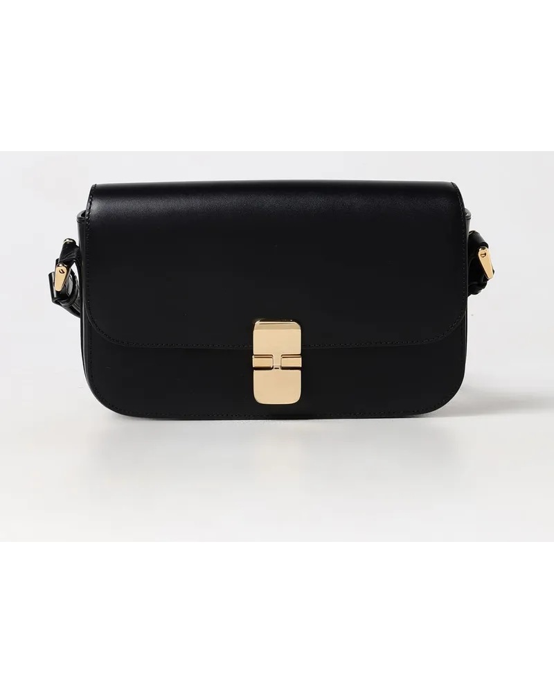 A.P.C. Schultertasche damen Schwarz