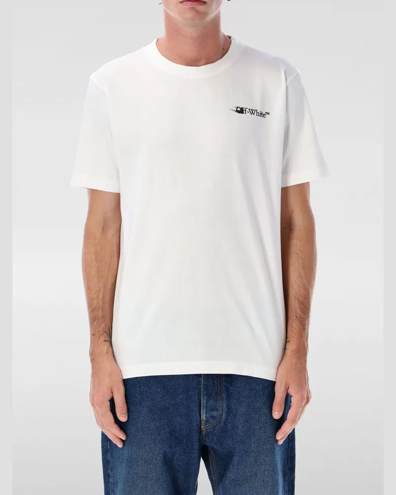 OFF-WHITE T-shirt herren Weiß