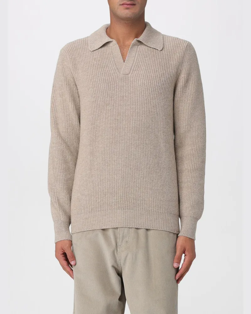 Tagliatore T-shirt herren Beige
