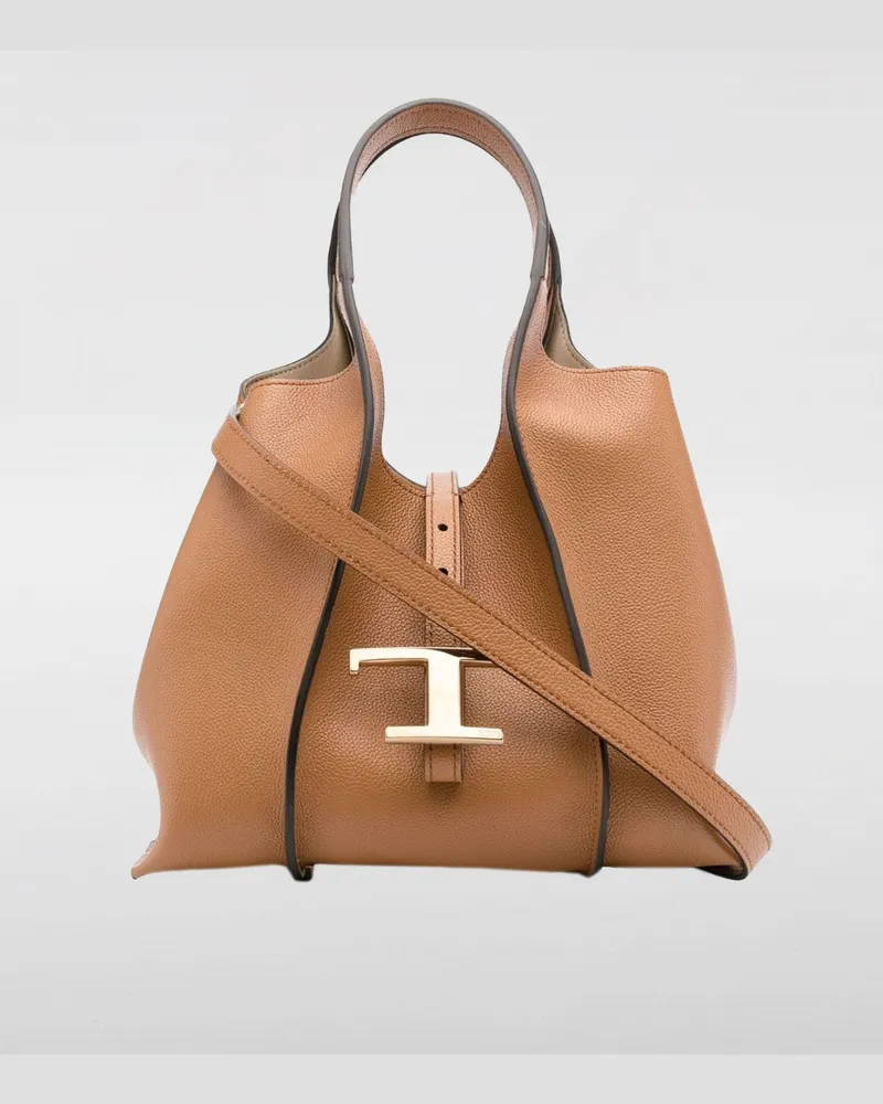 TOD'S Schultertasche damen Leder