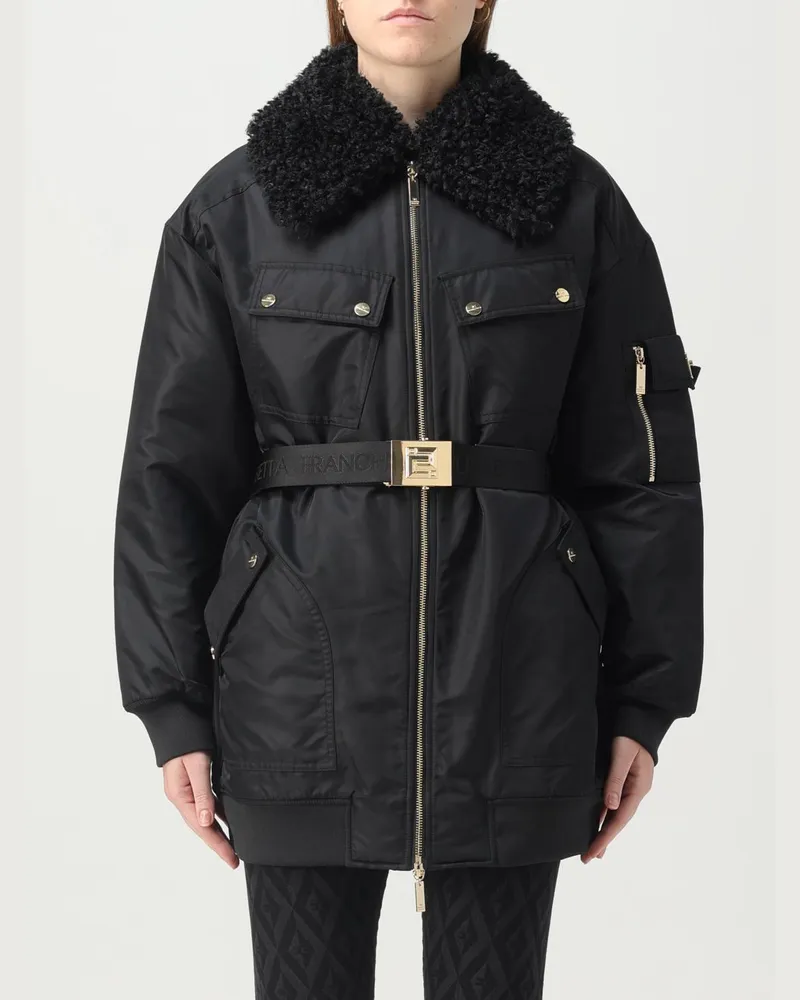Elisabetta Franchi Jacke damen Schwarz