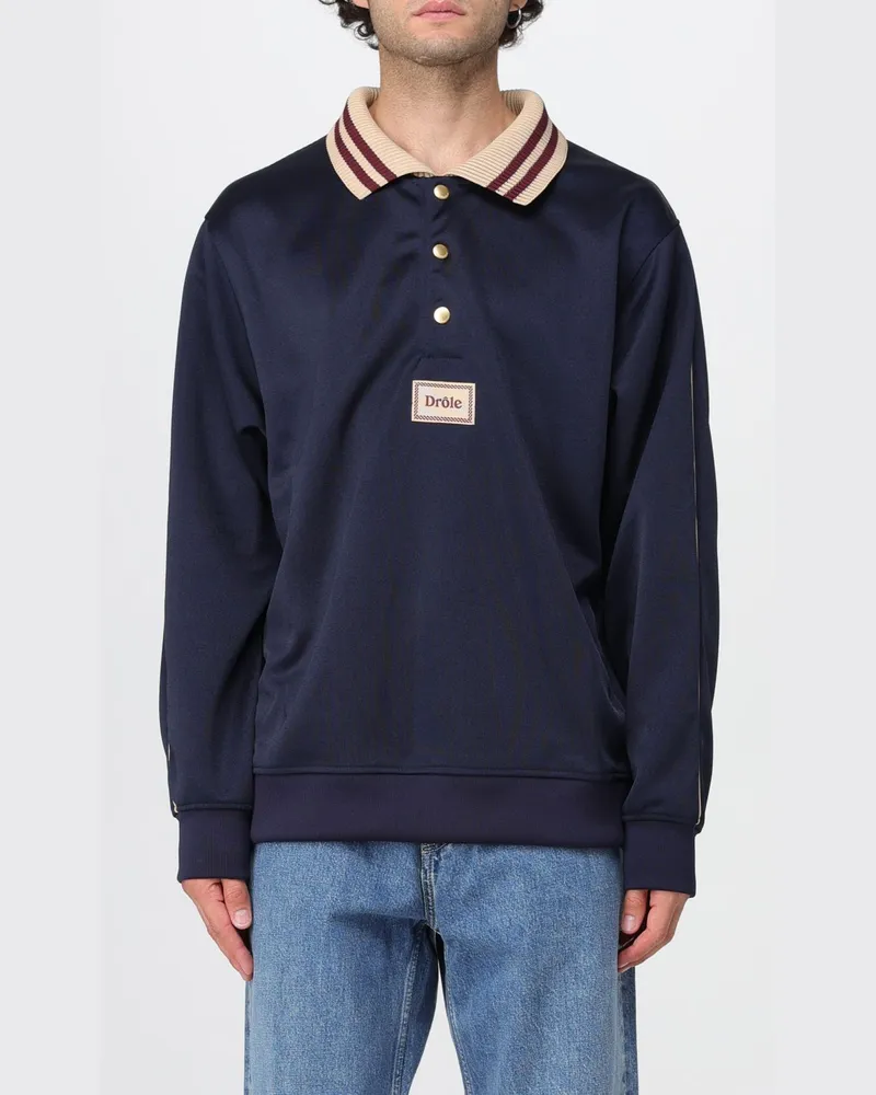 Drôle de Monsieur T-shirt herren Blau