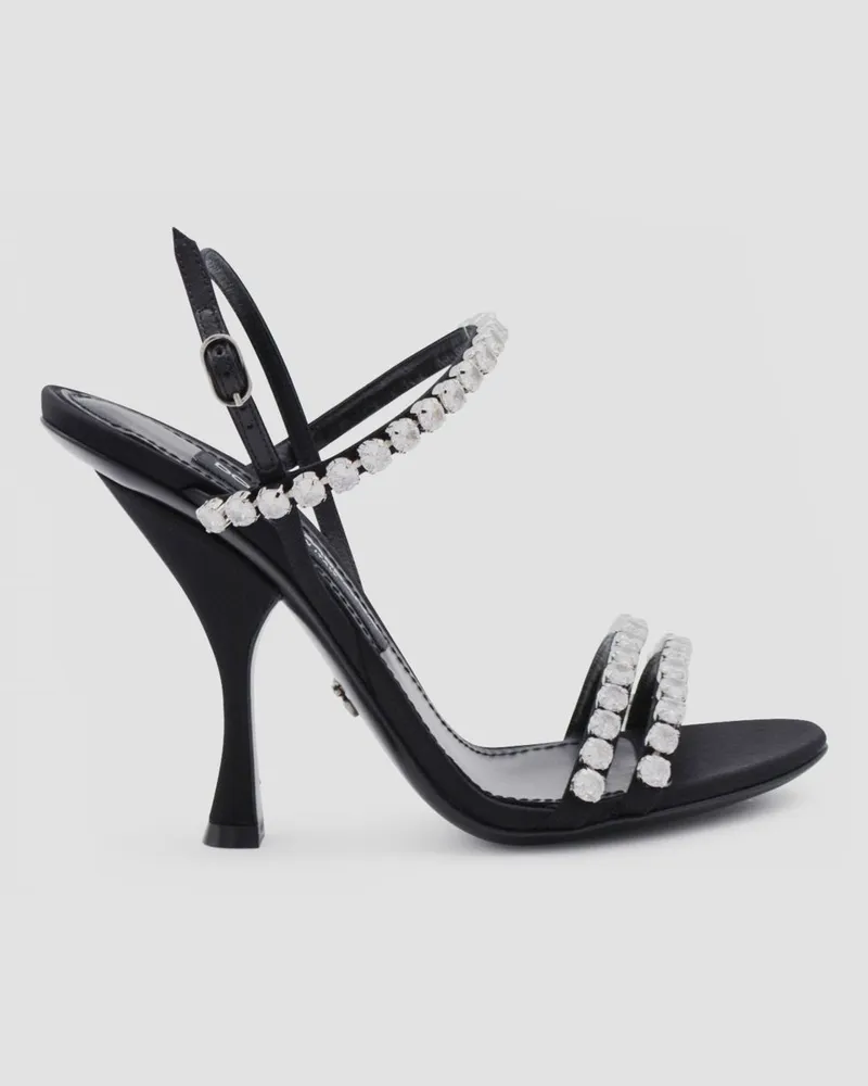 Dolce & Gabbana Sandalen mit absatz damen Dolce & Gabbana Schwarz