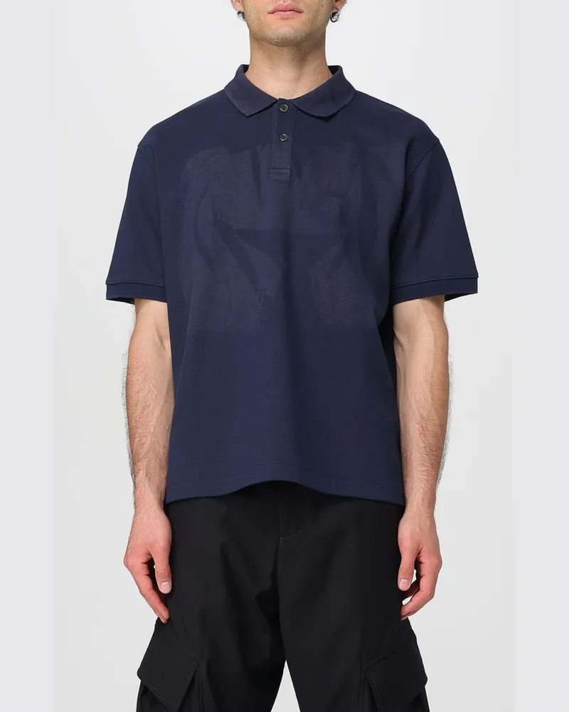 JiyongKim Polo herren Blau